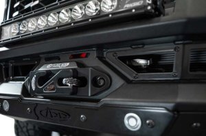 Ford F250 Super Duty Bumper - Front - Addictive Desert Designs - Phantom Winch Front Bumper - Hammer Black - `23-`27 Ford F250 Super Duty Bumper - Front - Addictive Desert Designs - Phantom Winch Front Bumper - Hammer Black - `23-`27